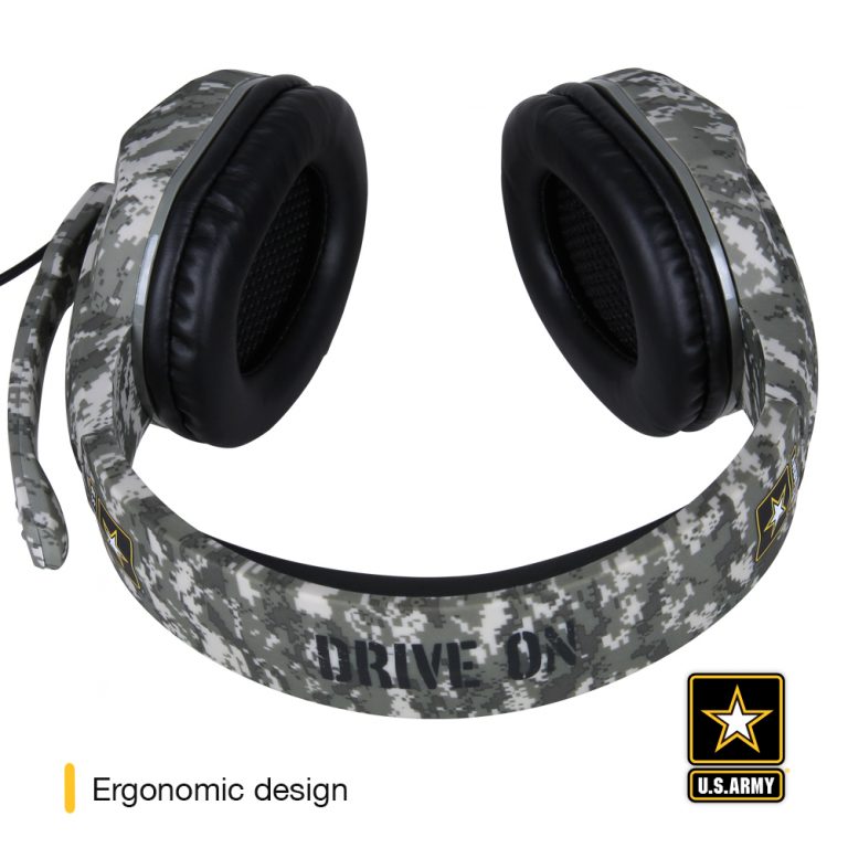 US Army Gaming Headphones with Mic CJ GLOBAL Inc