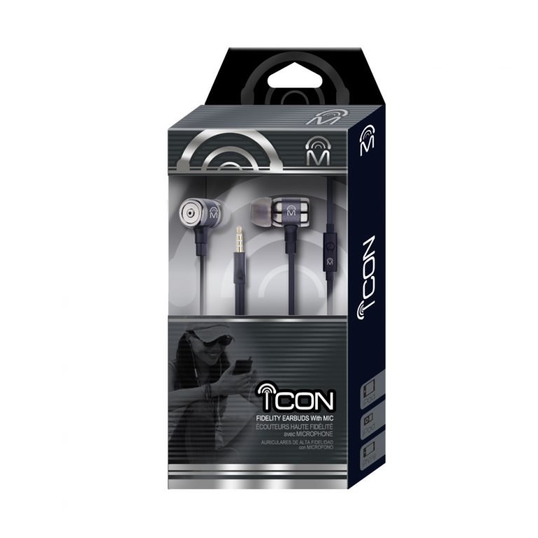 iCON Earbuds w/ mic CJ GLOBAL Inc