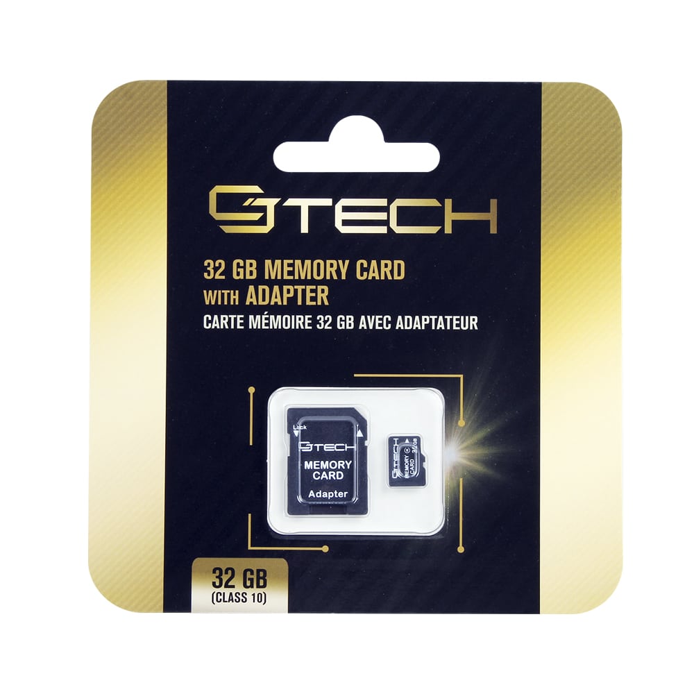 Carte mémoire microSD avec adaptateur SD 64 Gigas