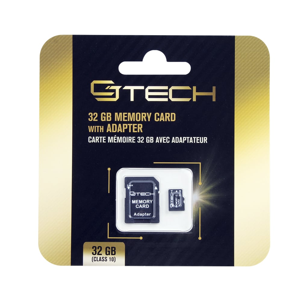 Carte Kingston micro SD de 32 Go avec adaptateur SD