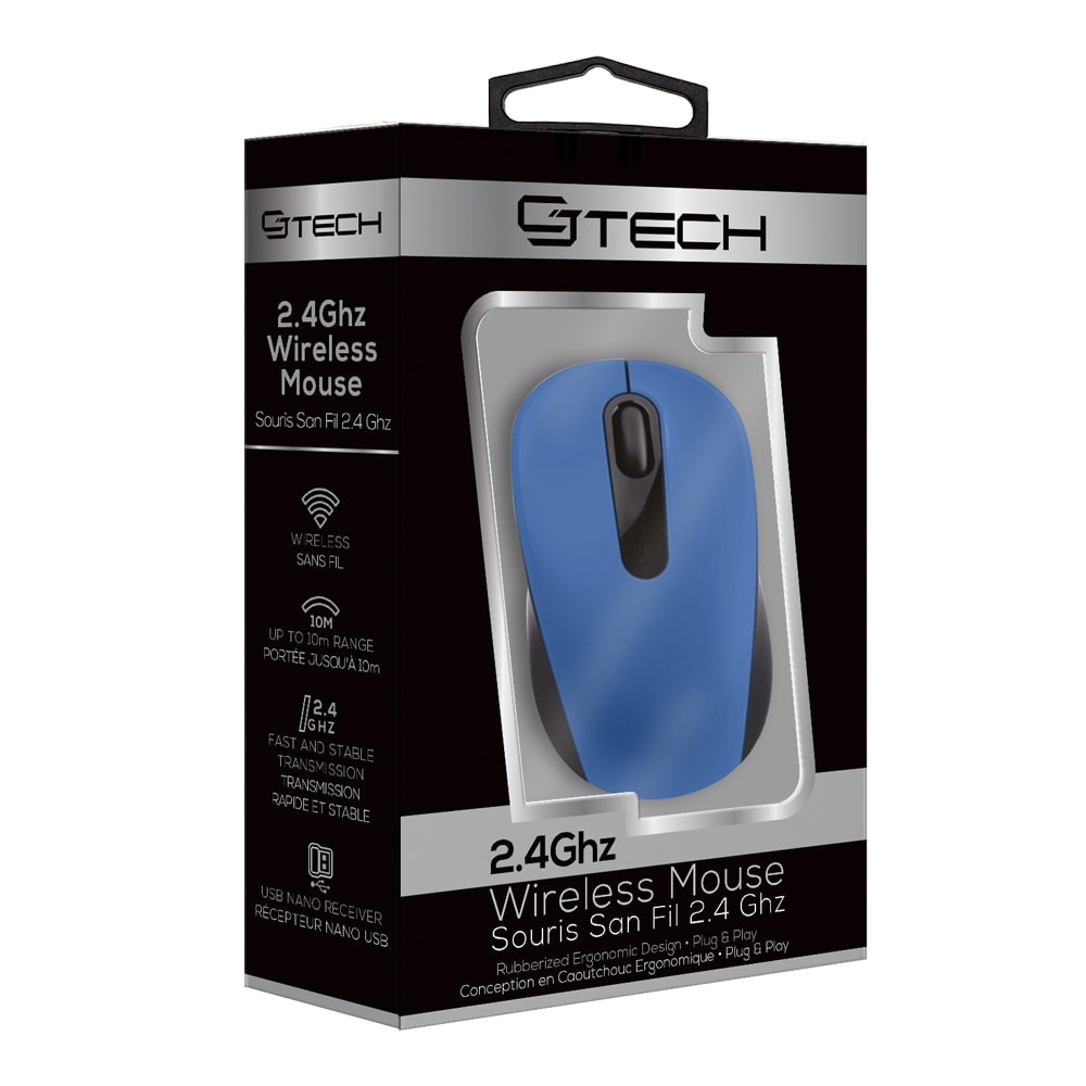 Souris sans fil 2.4GHz Bluetooth® Rechargeable Mobile