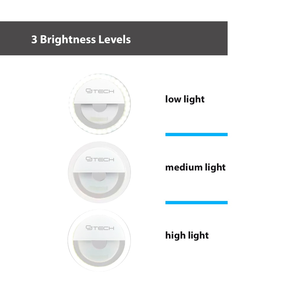 Portable Selfie Slim Beauty LED Ring Light (Rechargeable) – HEDGEHOARD