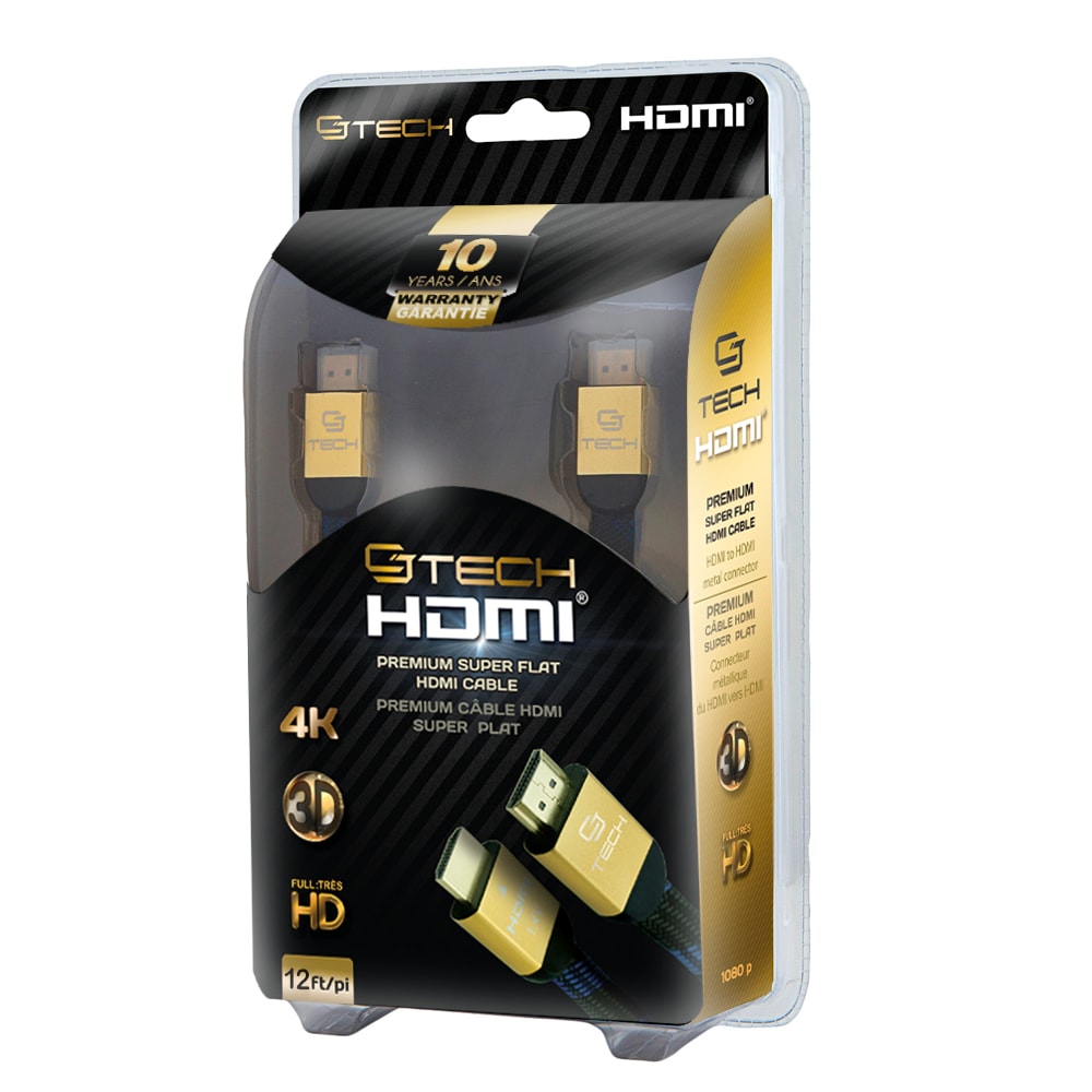 HDMI 1080 3D Support 4k High Speed with Ethernet Premium Line | CJ GLOBAL