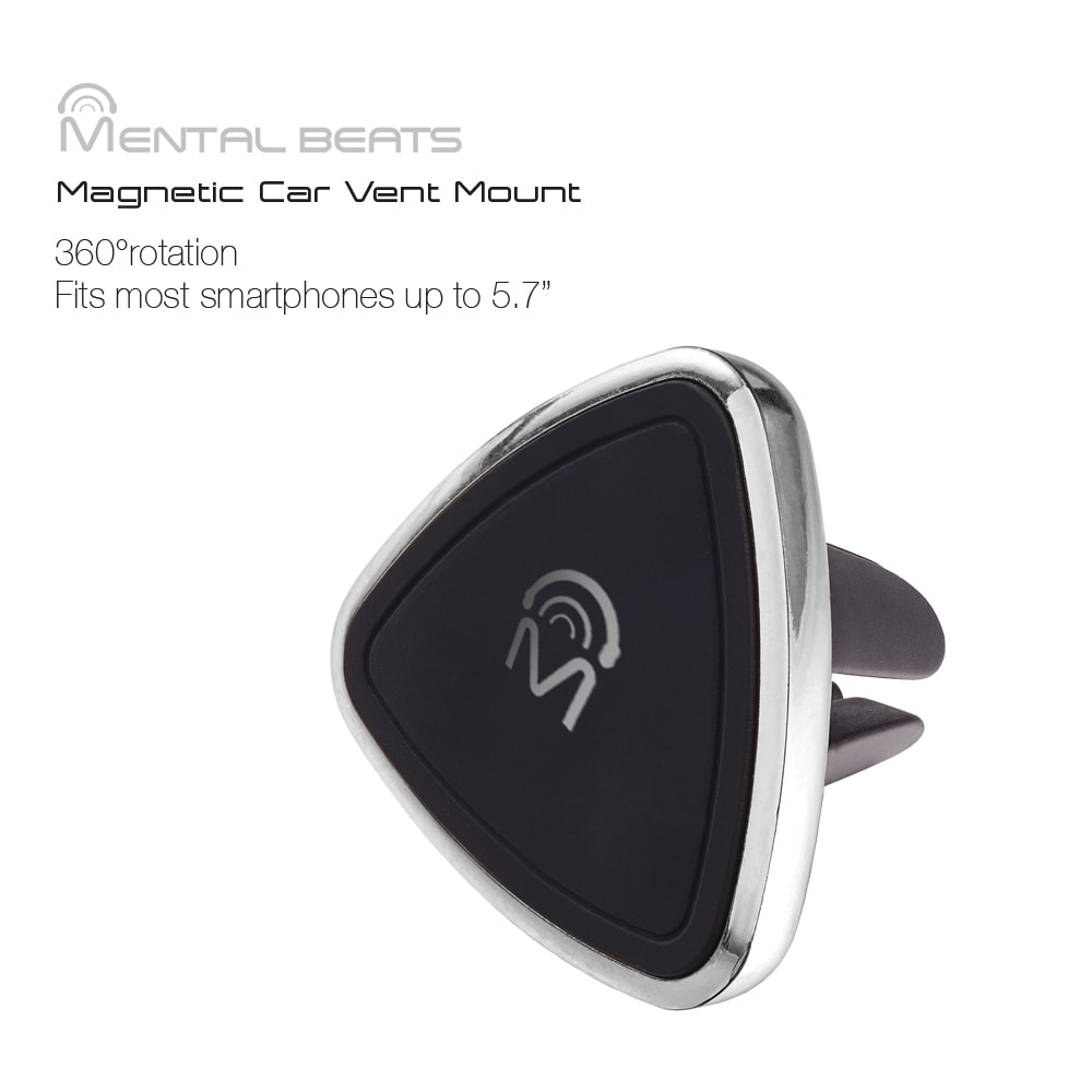 Mental Beats - 3ft MFI Lightning Cable + 1 USB, 1 AMP Car Charger